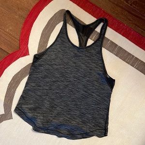 Lululemon racerback tank with mesh back size 4